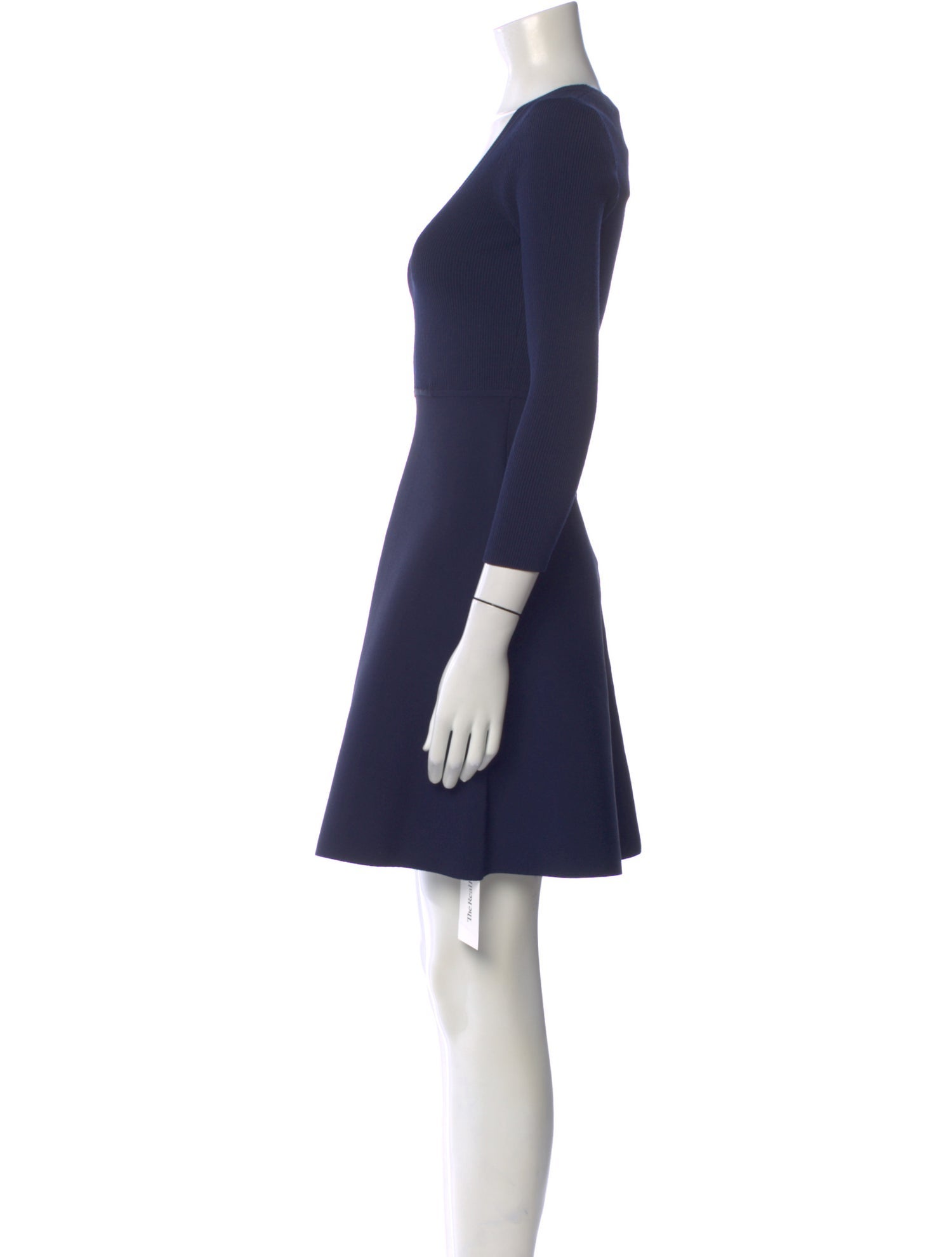 Theory Scoop Neck Mini Dress