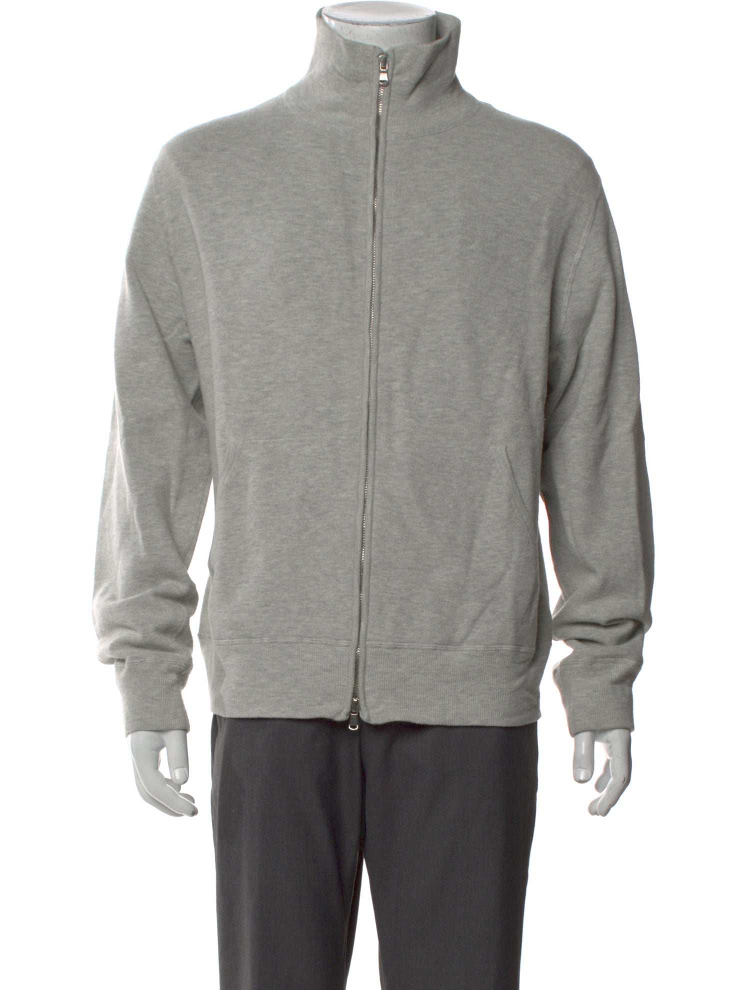 Theory Mock Neck Long Sleeve Sweatshirt