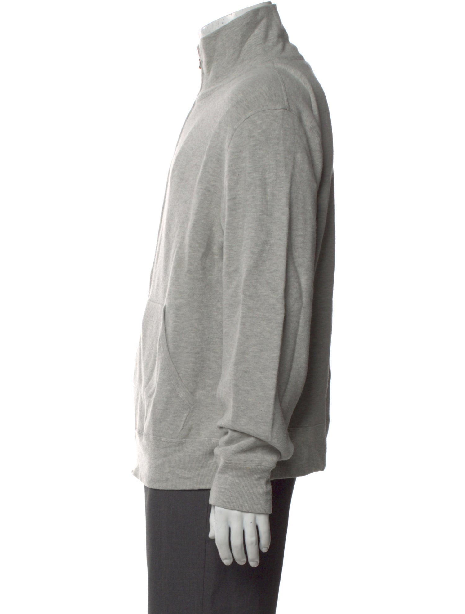Theory Mock Neck Long Sleeve Sweatshirt