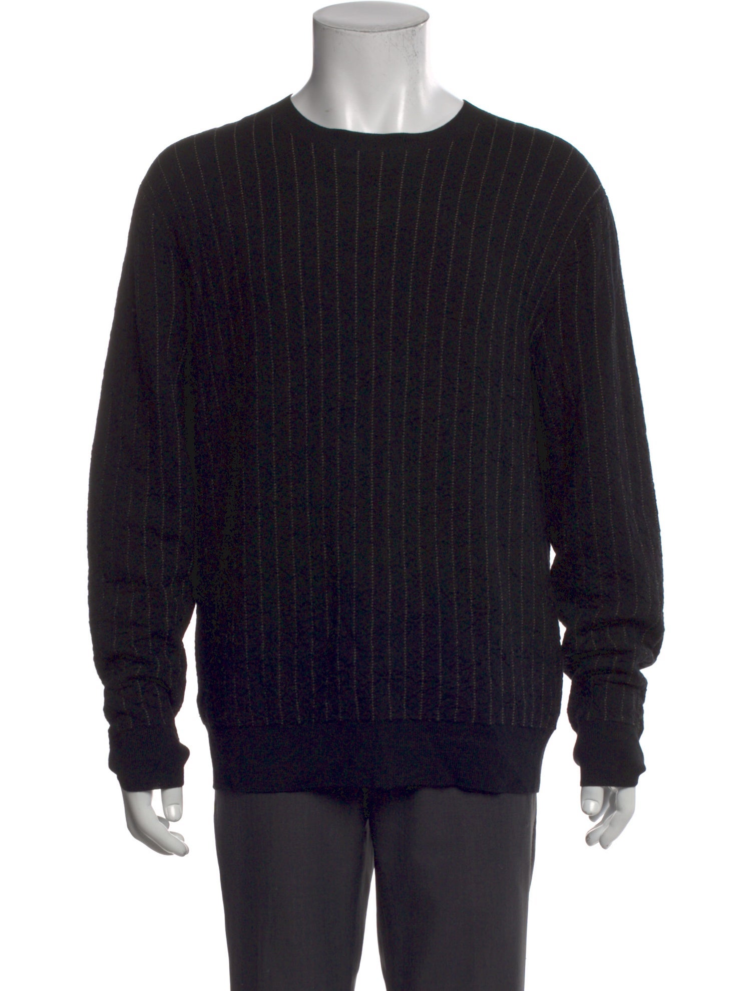 Theory Merino Wool Striped Pullover