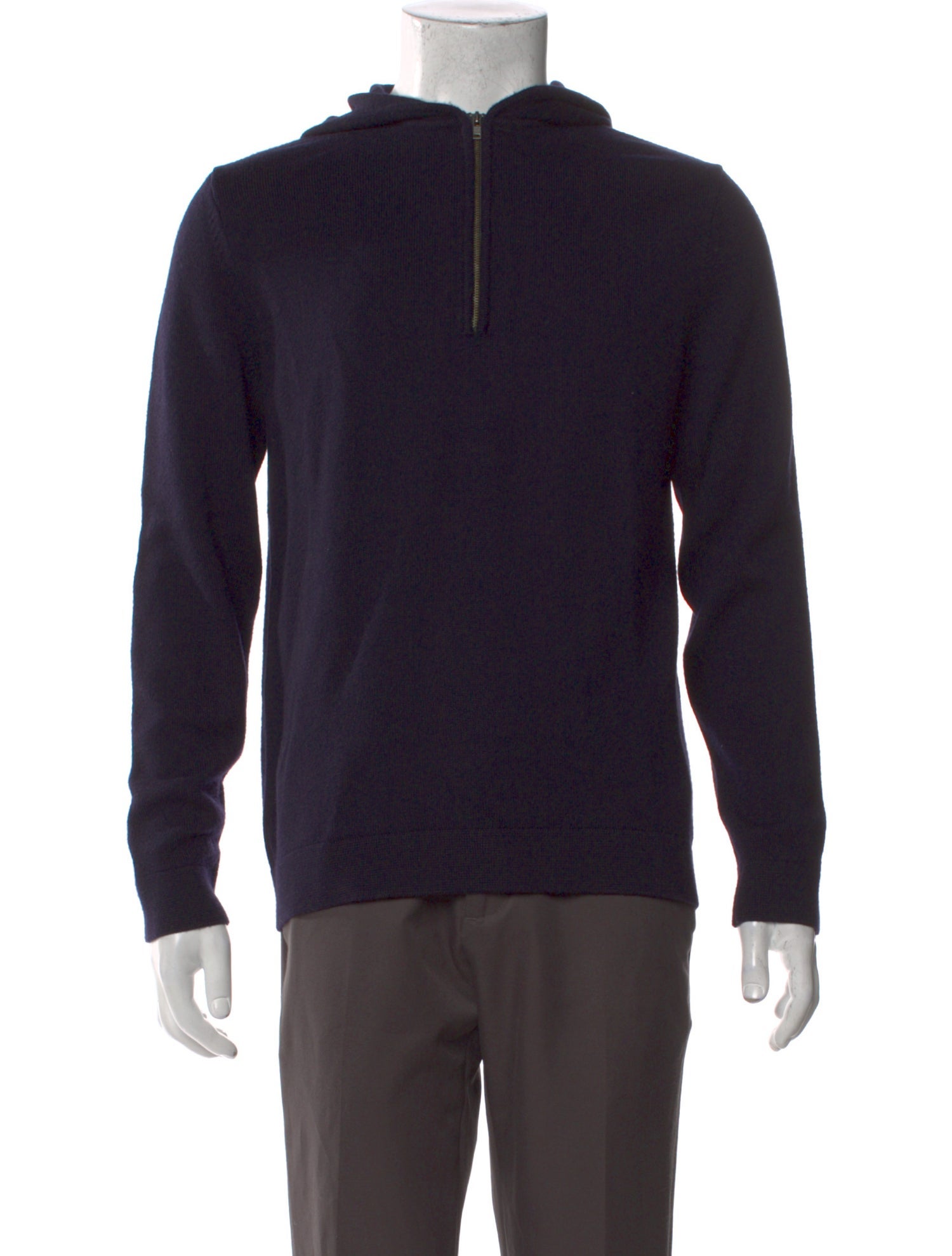 Theory Merino Wool Crew Neck Hoodie