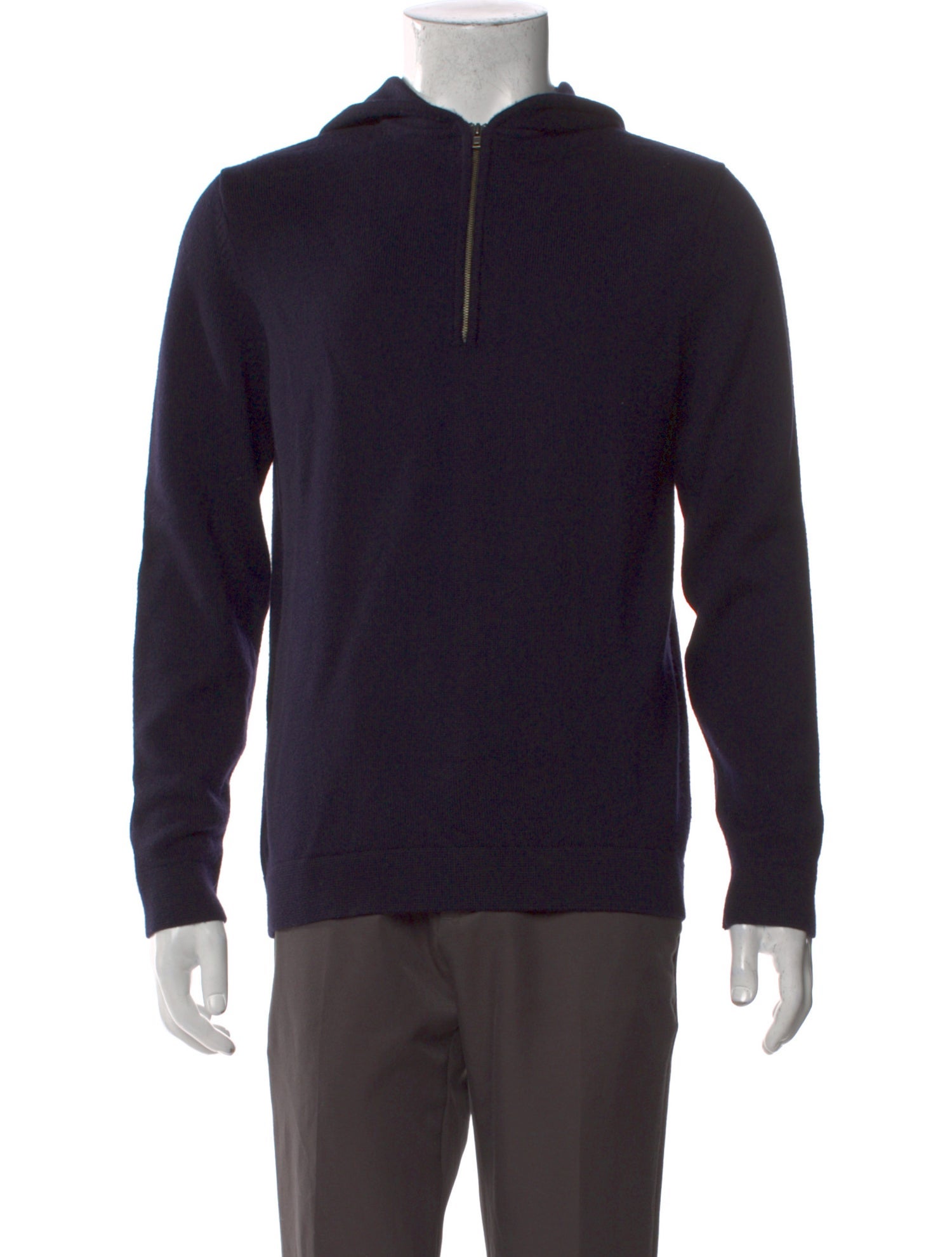 Theory Merino Wool Crew Neck Hoodie