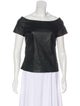 Bateau Neckline Short Sleeve T-Shirt image 1