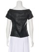 Bateau Neckline Short Sleeve T-Shirt image 3