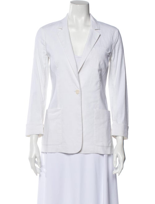 Theory Linen Blazer White