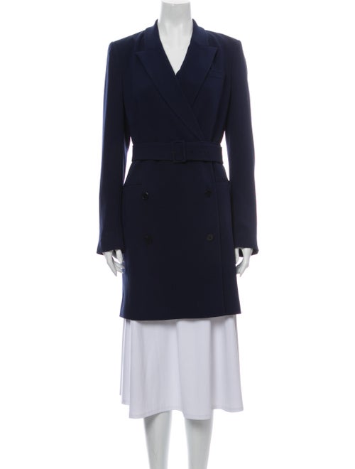Theory Trench Coat Blue