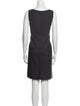 Theory Scoop Neck Mini Dress