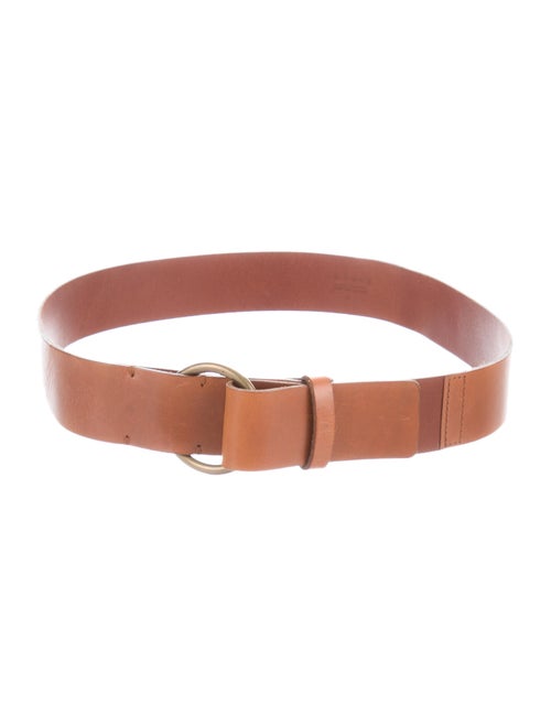 Theory Leather Hip Belt Brown