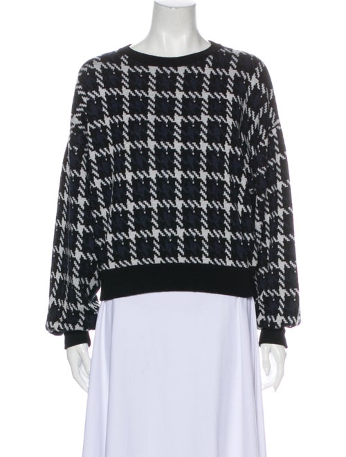 Theory Wool Printed Sweater Wool