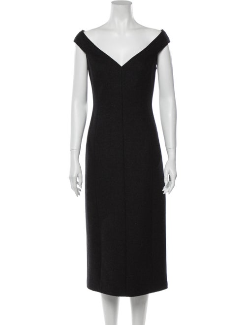 Theory Wool Midi Length Dress Wool