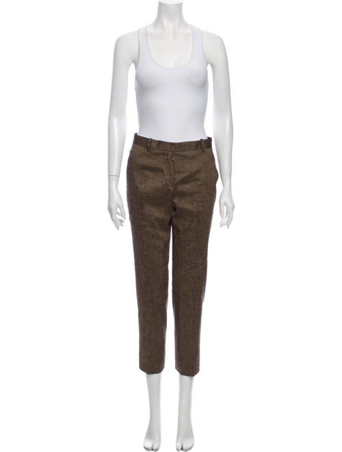 Theory Linen Set Brown