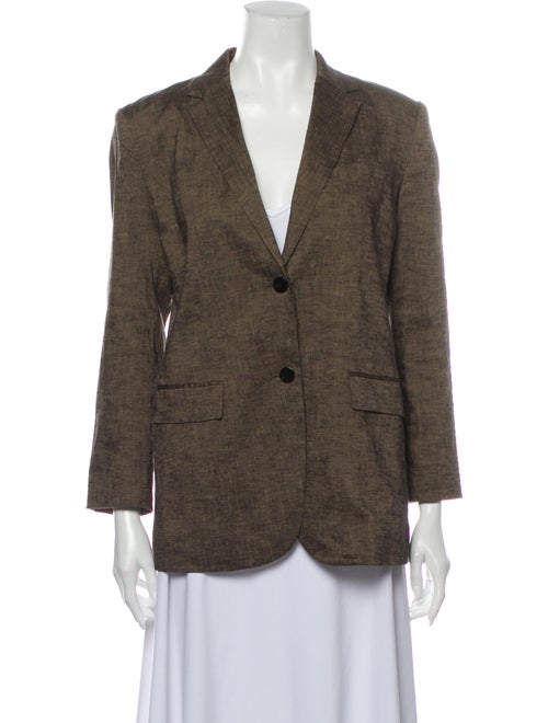 Theory Linen Set Brown