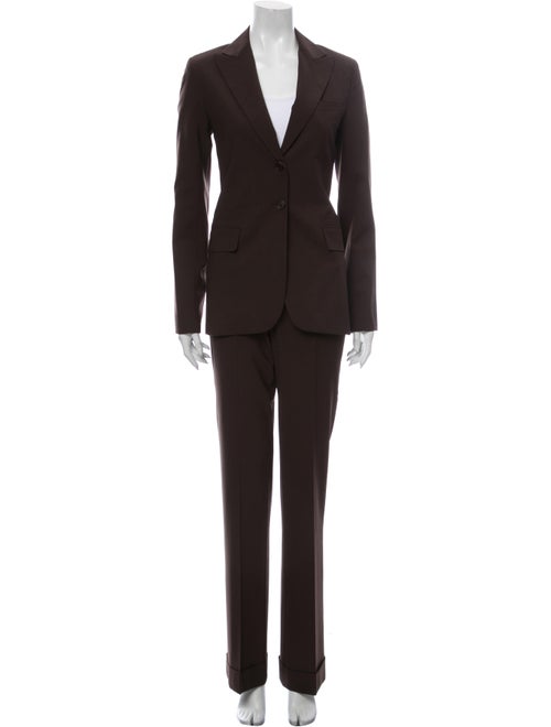 Theory Wool Pant Set Wool