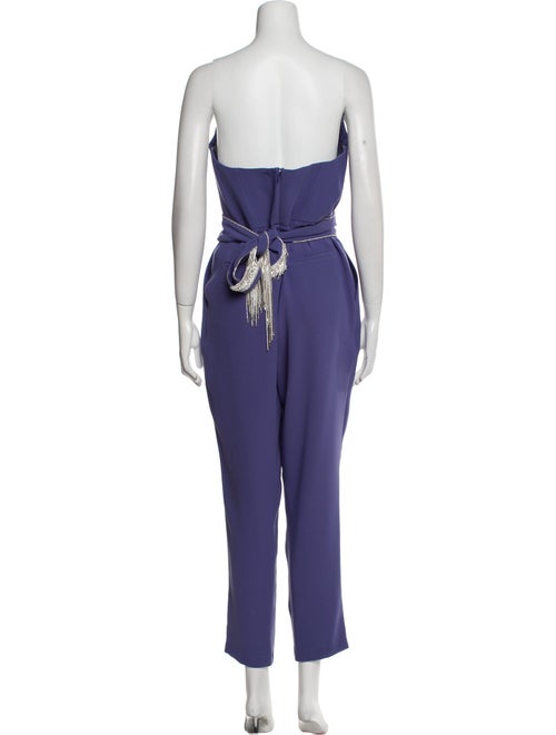 Tarik Ediz Strapless Jumpsuit