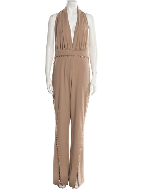 Tarik Ediz Halterneck Jumpsuit