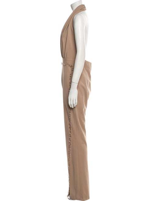 Tarik Ediz Halterneck Jumpsuit