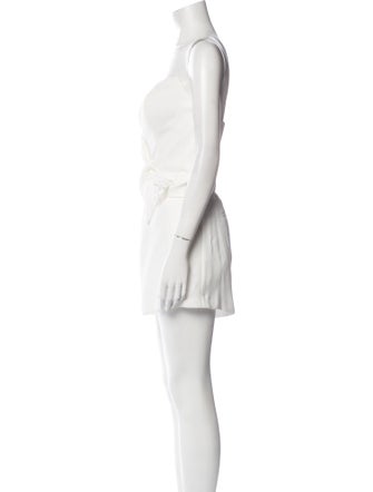 Tarik Ediz Strapless Romper