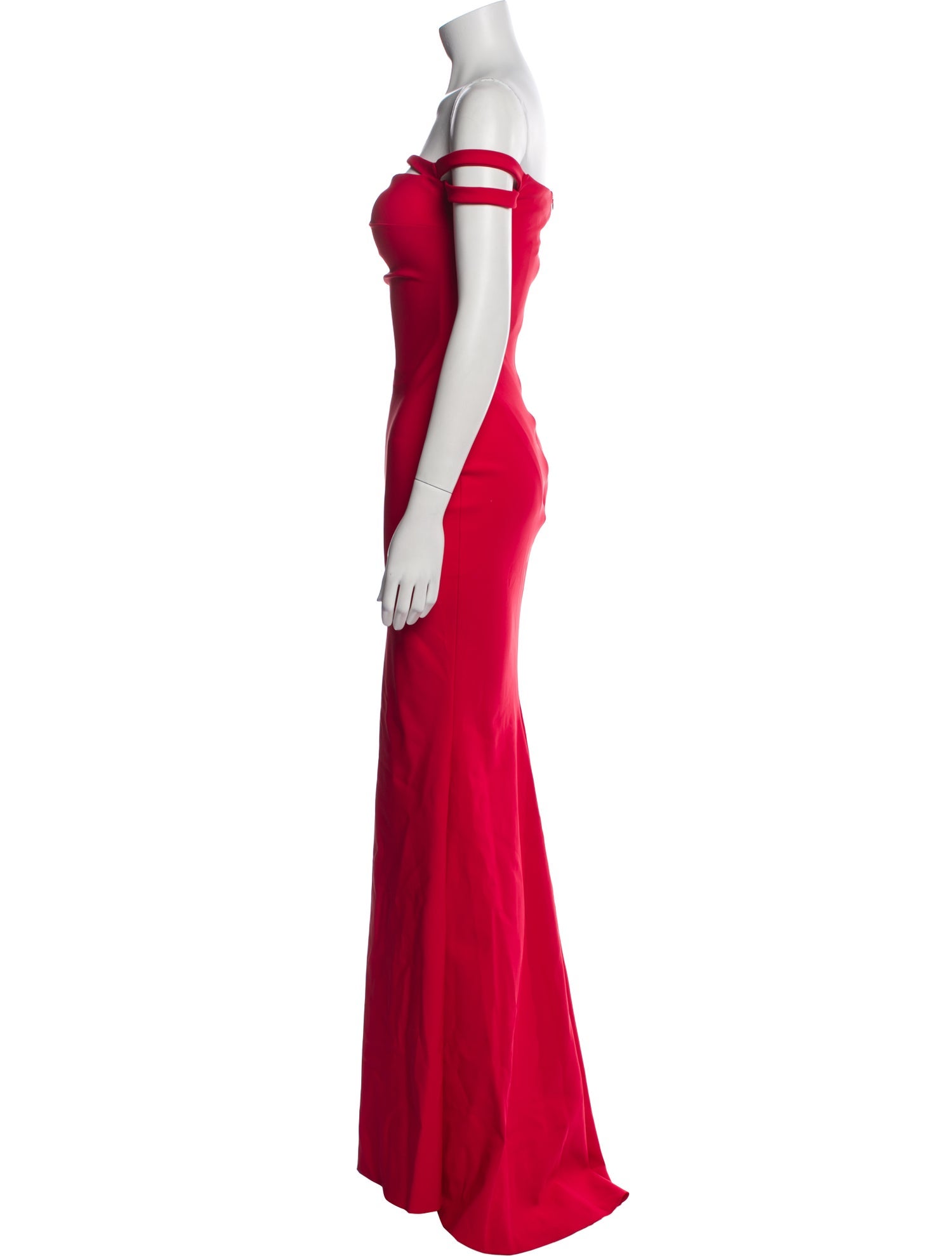 Tarik Ediz Off-The-Shoulder Long Dress w/ Tags