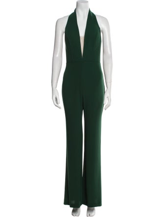 Tarik Ediz Halterneck Jumpsuit