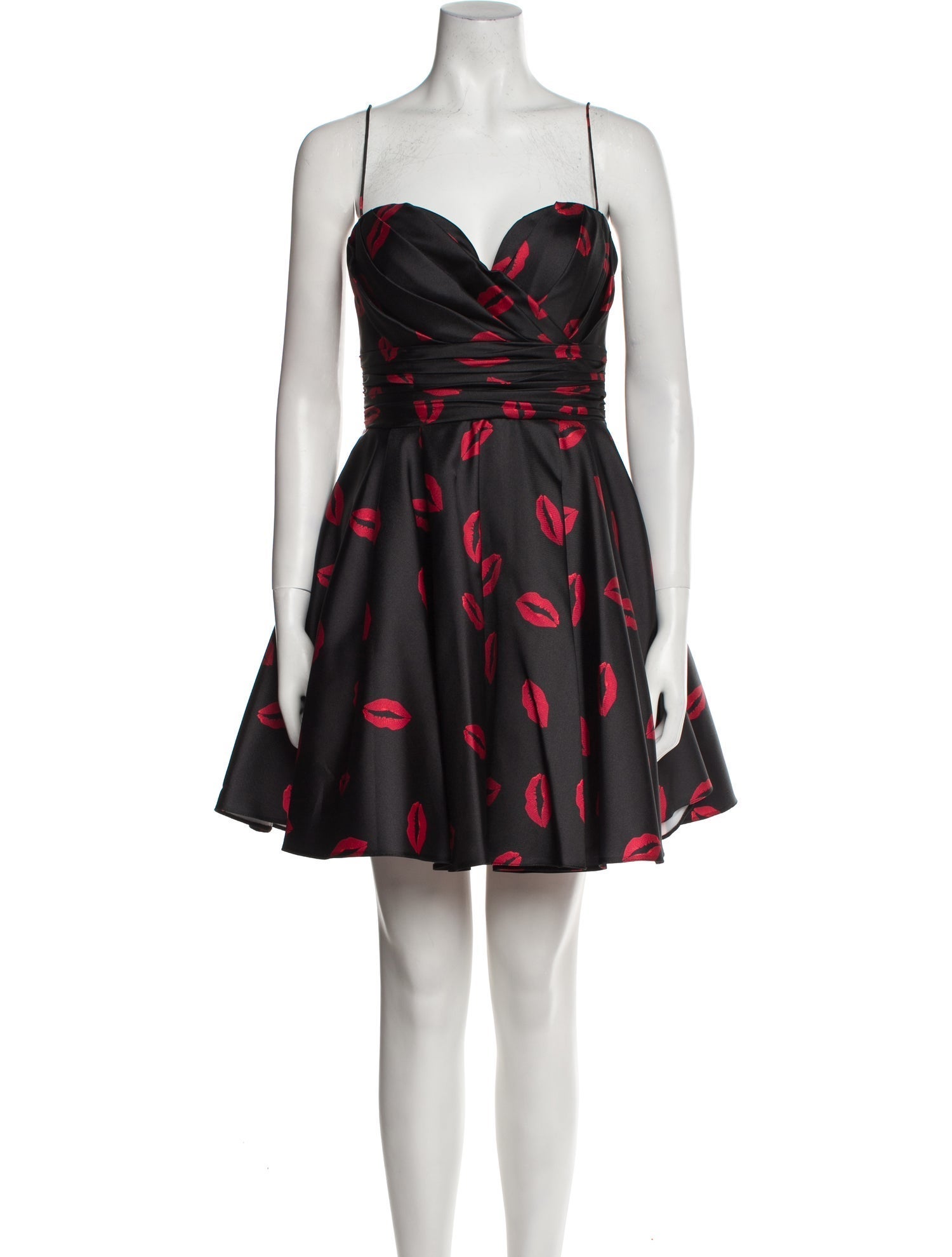 Tarik Ediz Printed Mini Dress w/ Tags