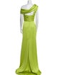 Tarik Ediz One-Shoulder Long Dress