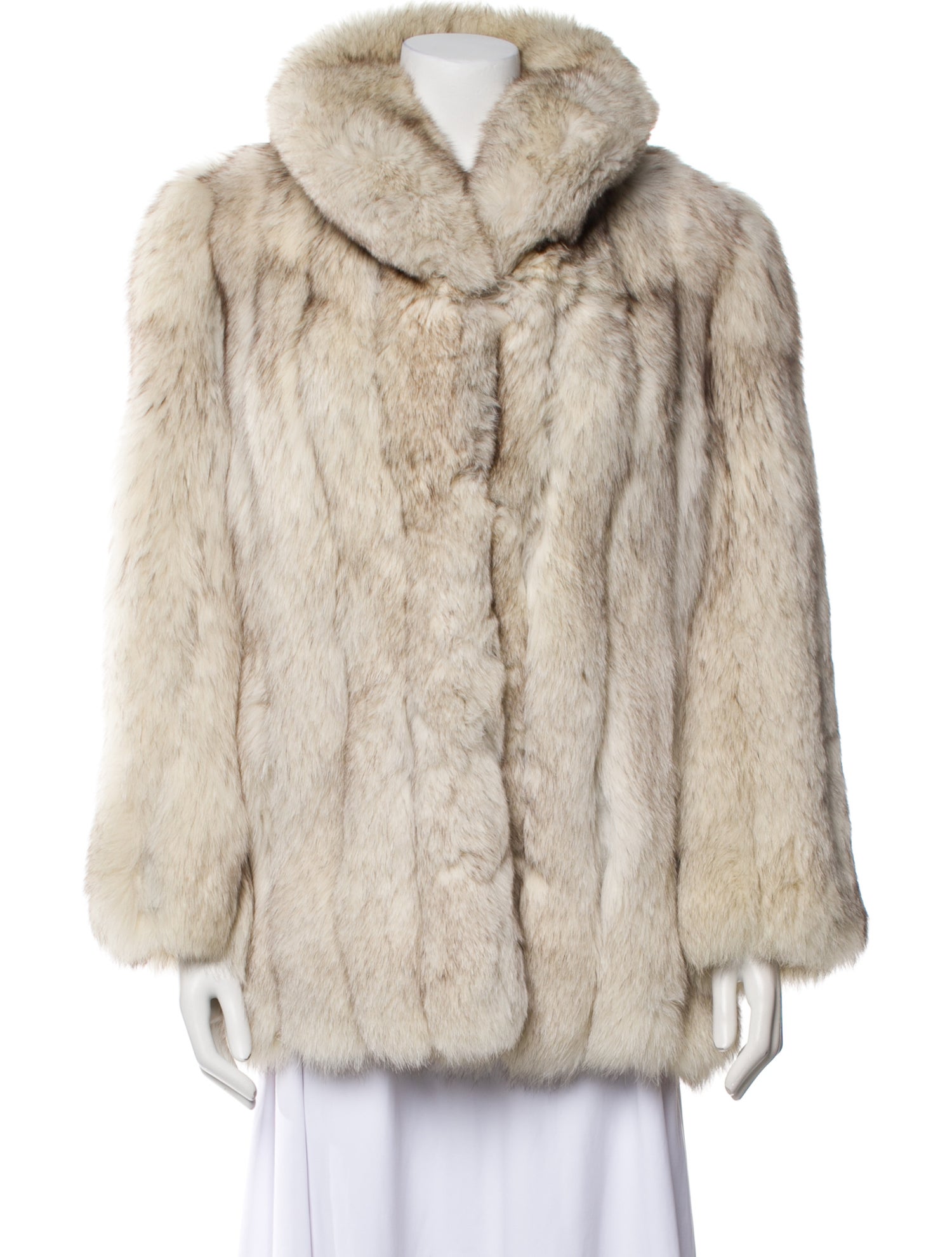The Evans Collection Fox Fur Coat