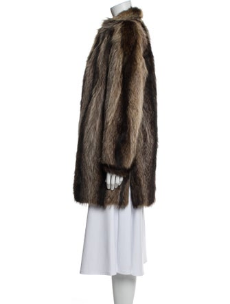 The Evans Collection Fur Faux Fur Coat