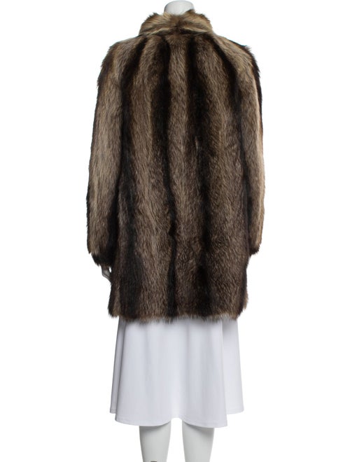 The Evans Collection Fur Faux Fur Coat