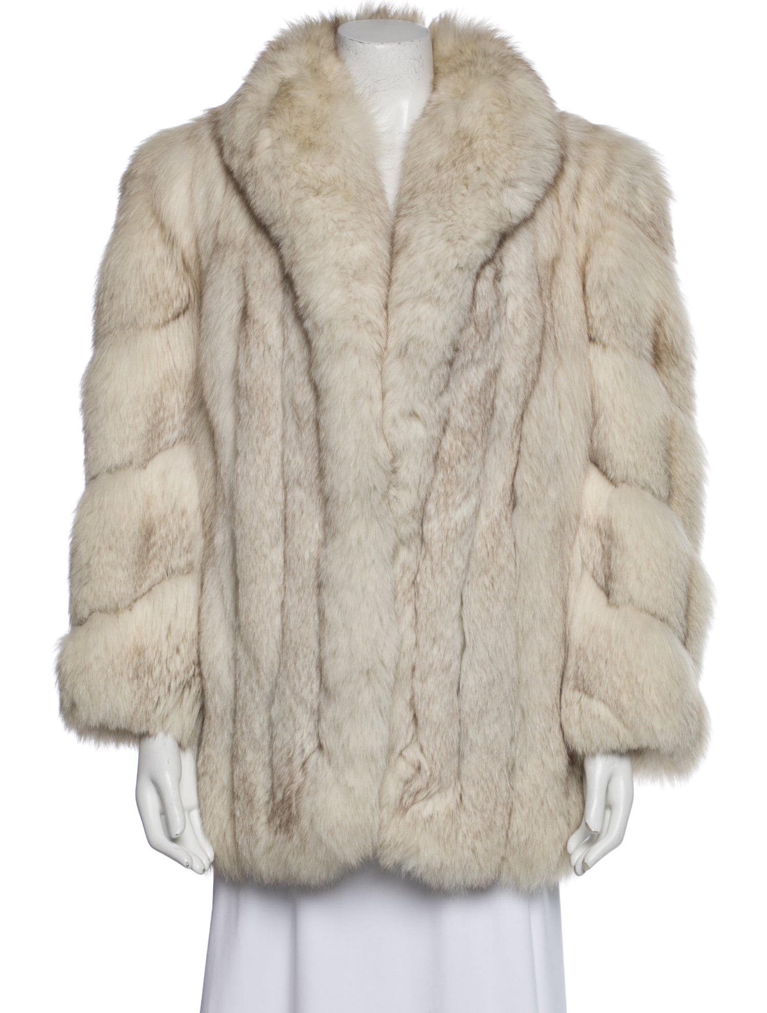 The Evans Collection Fox Fur Coat