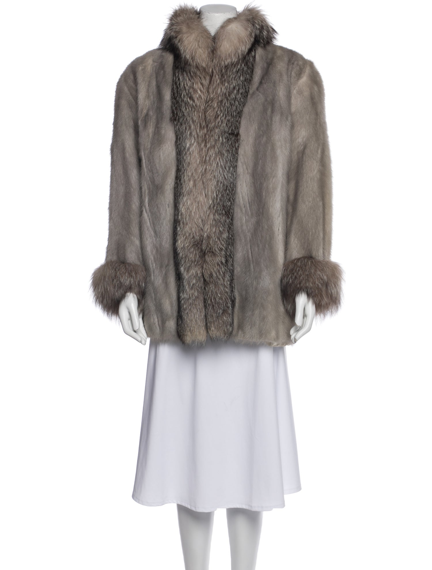 The Evans Collection Mink Fur Coat