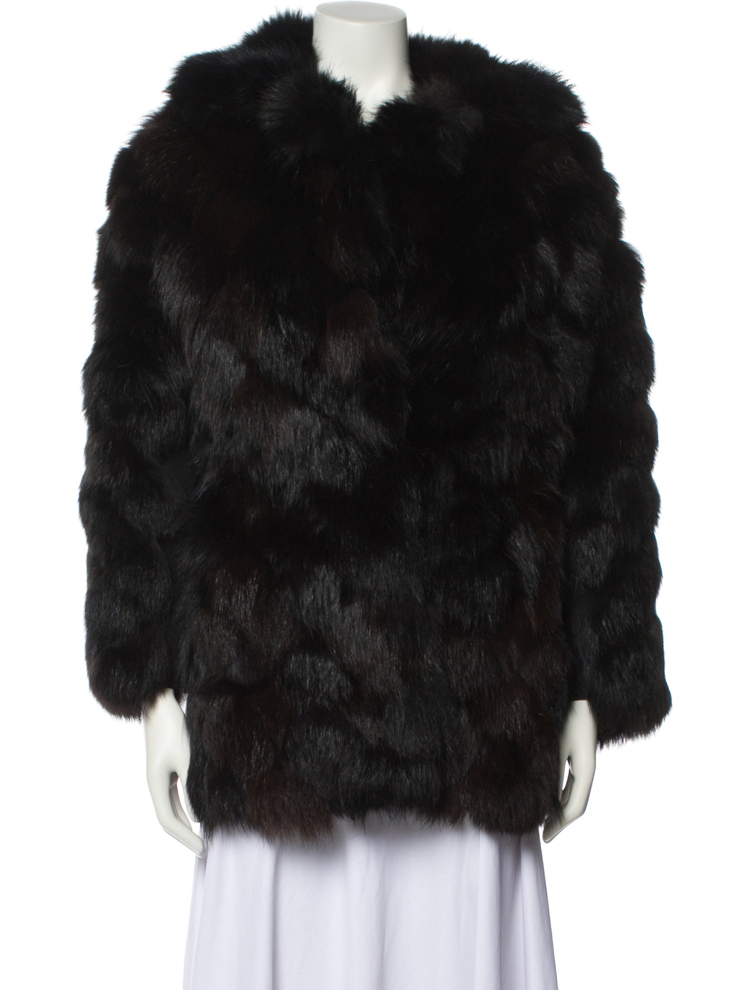 The Evans Collection Fox Fur Coat