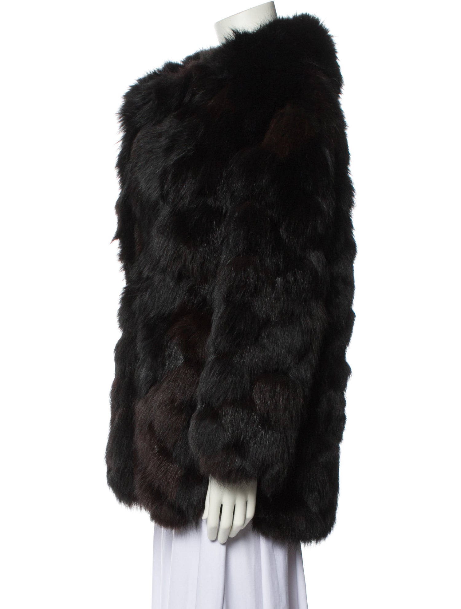 The Evans Collection Fox Fur Coat