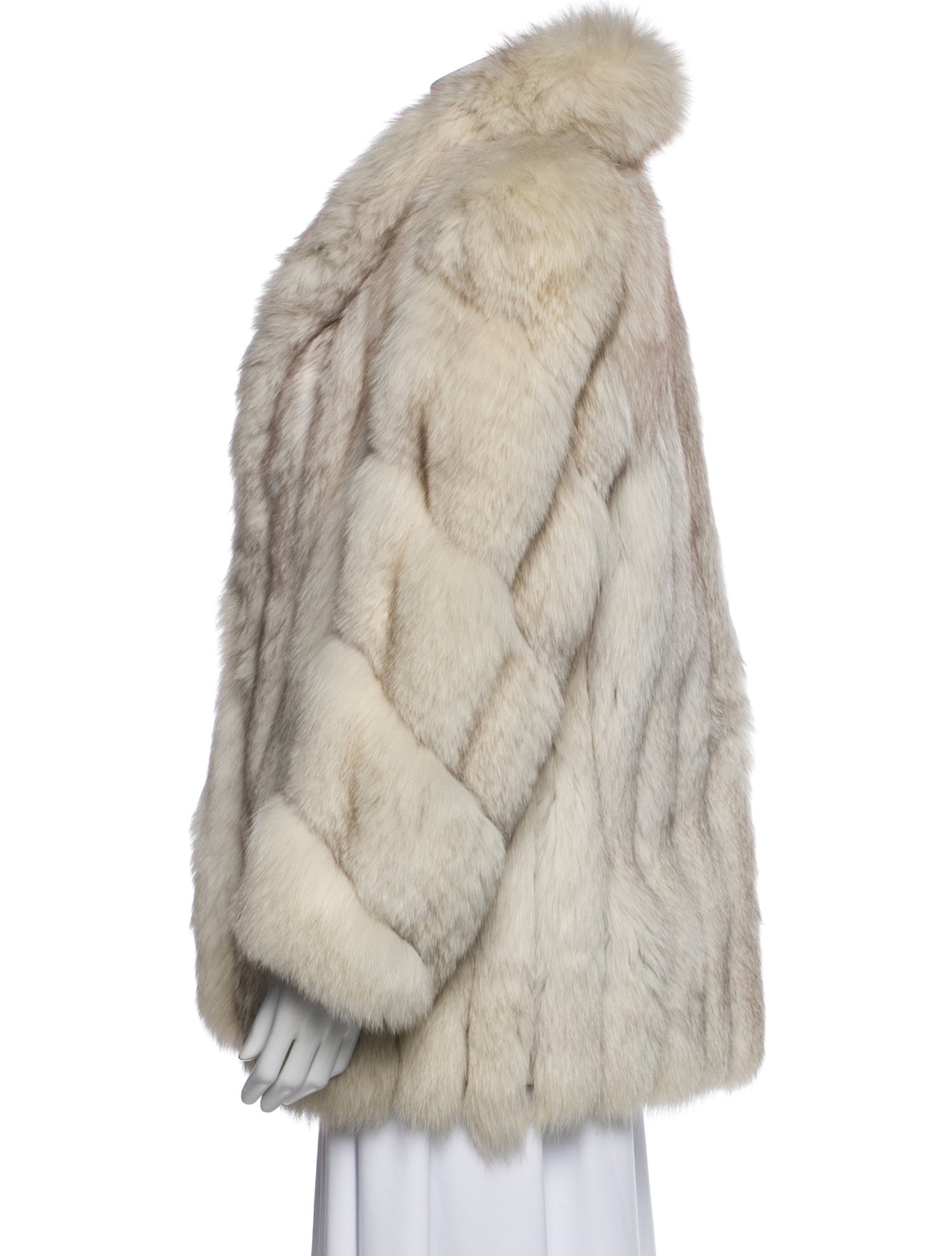 The Evans Collection Fox Fur Coat