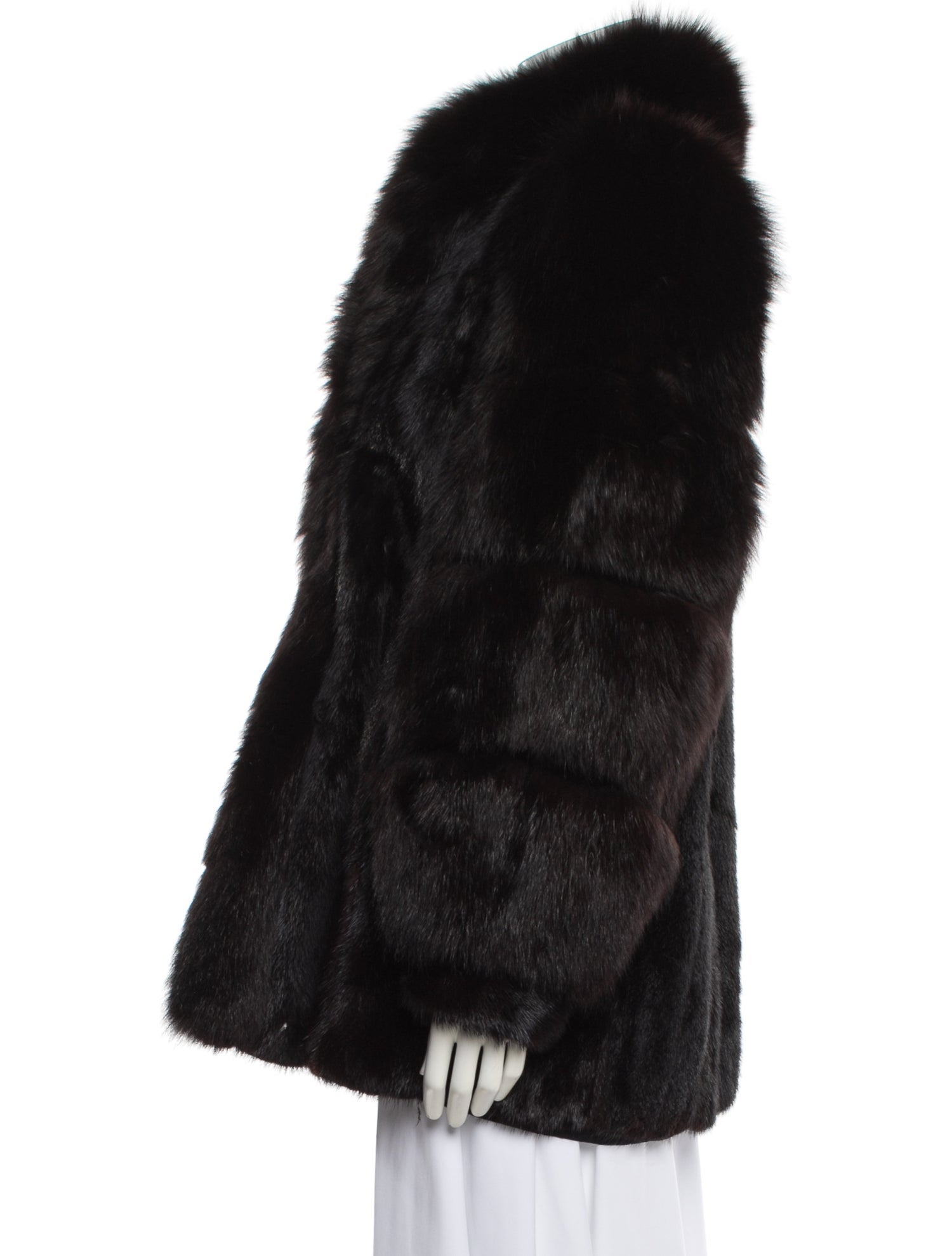 The Evans Collection Faux Fur Coat