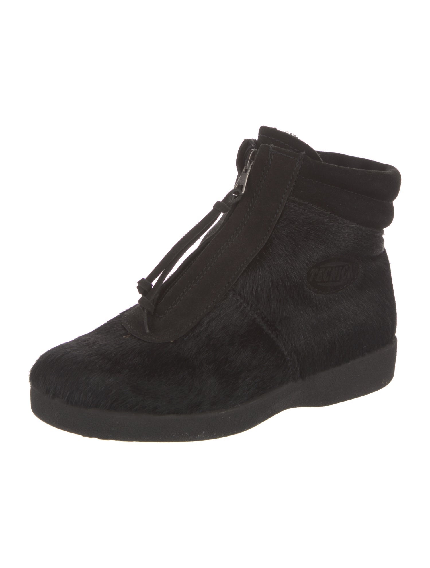 Tecnica Ponyhair Lace-Up Boots