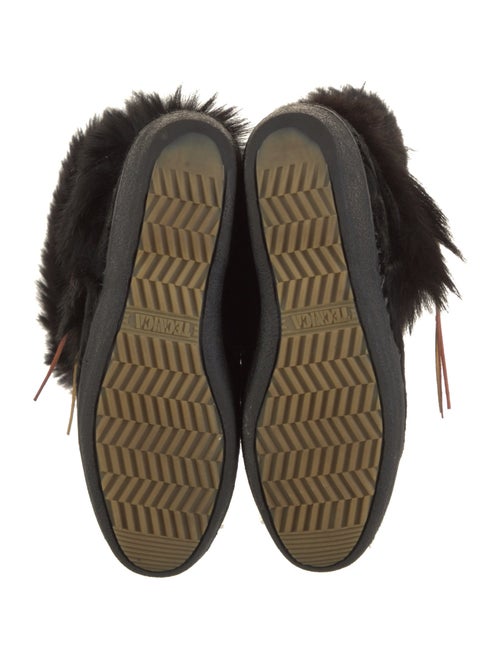 Tecnica Fur Lace-Up Boots