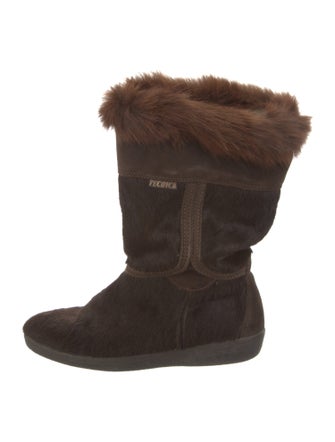 Tecnica Fur Fur Trim Boots