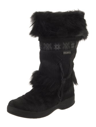 Tecnica Ponyhair Striped Boots