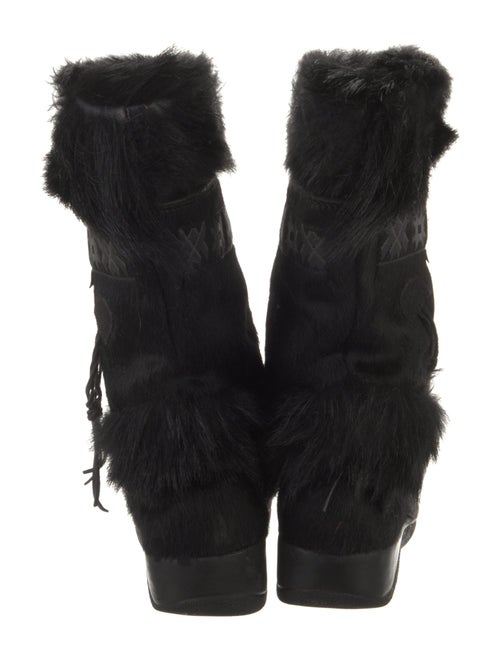 Tecnica Ponyhair Striped Boots