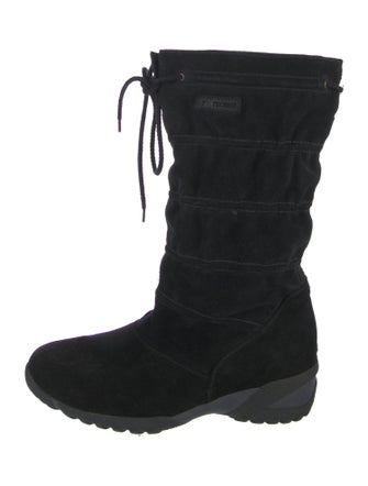 Tecnica Suede Lace-Up Boots