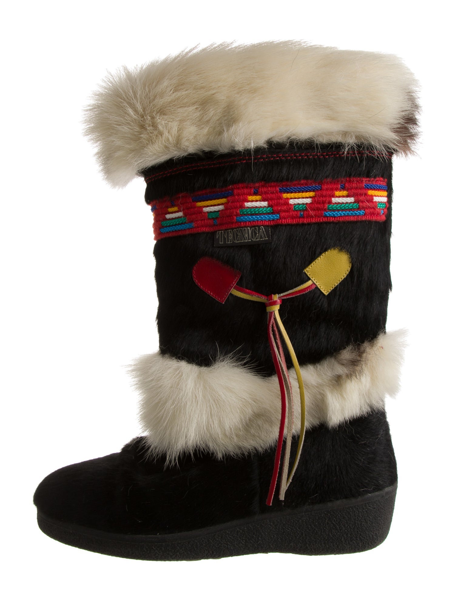 Tecnica Ponyhair Printed Boots