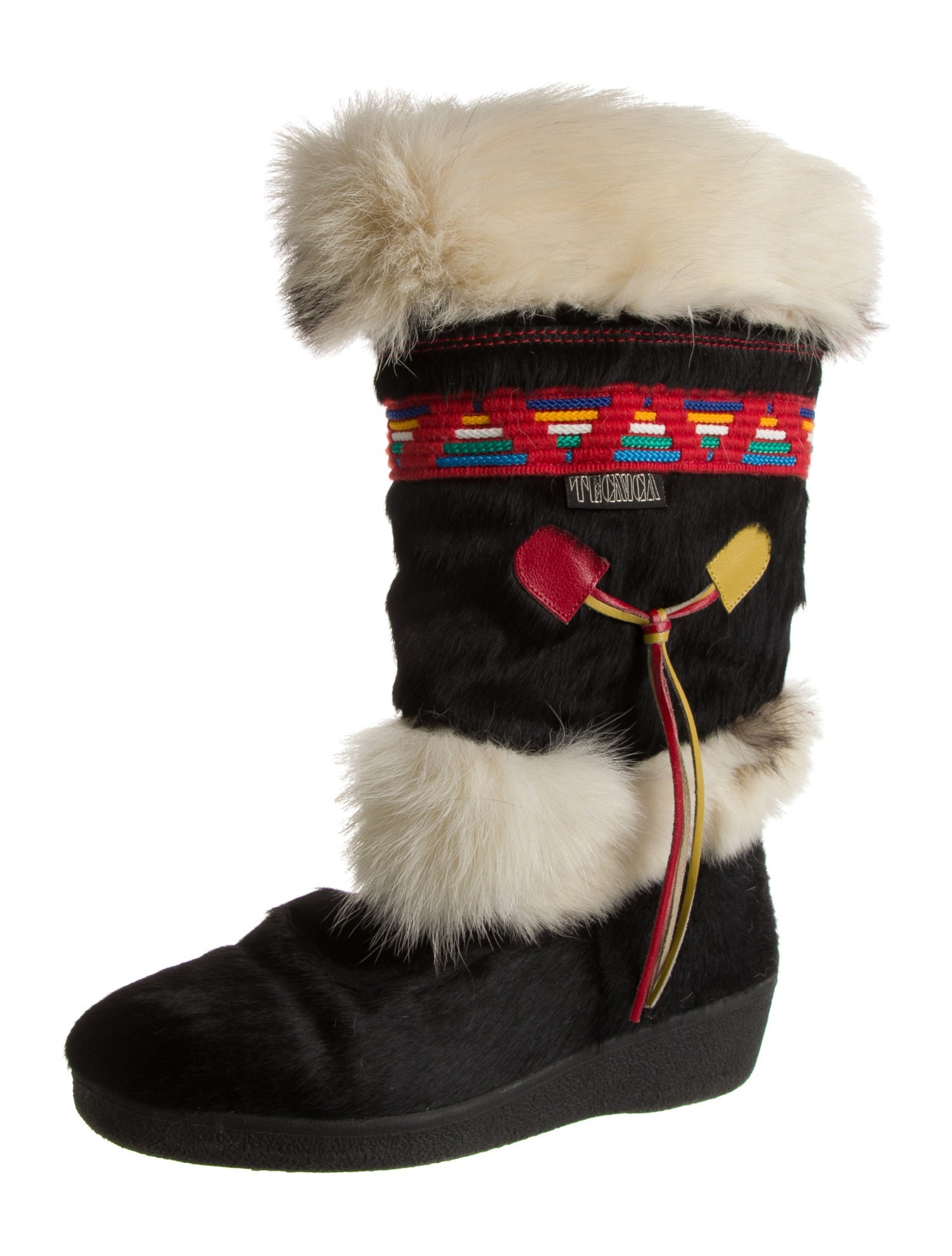 Tecnica Ponyhair Printed Boots