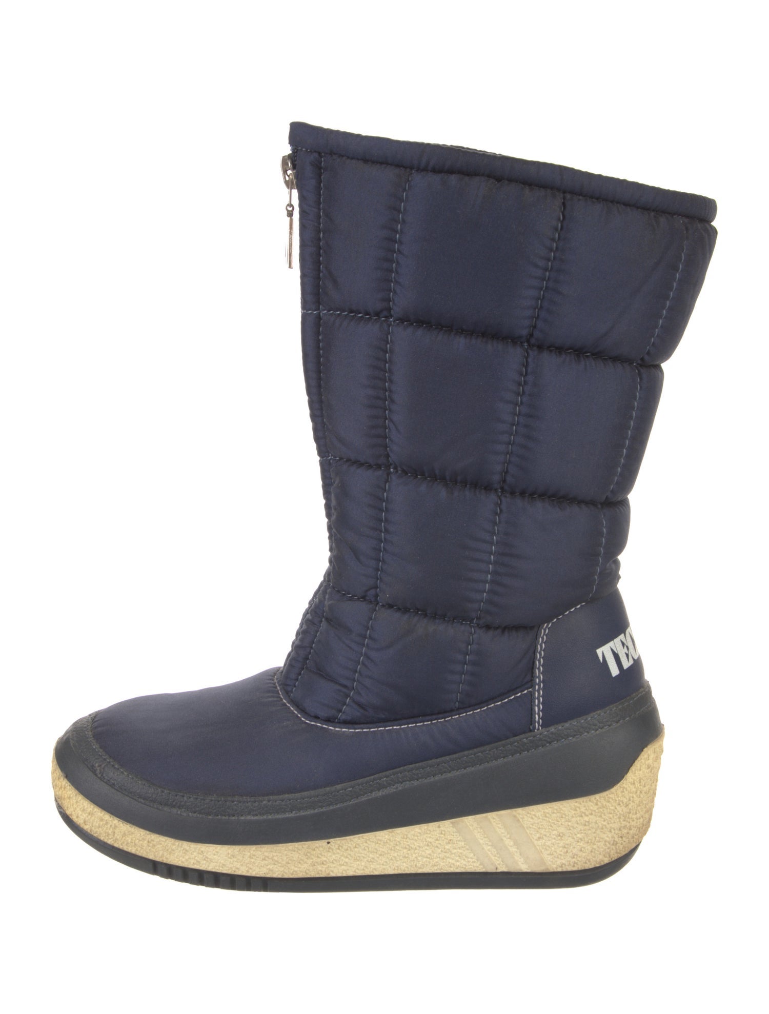 Tecnica Nylon Colorblock Pattern Boots