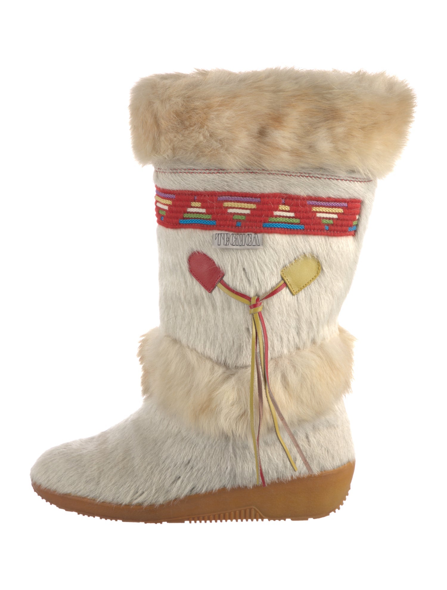 Tecnica Fur Patterned Boots