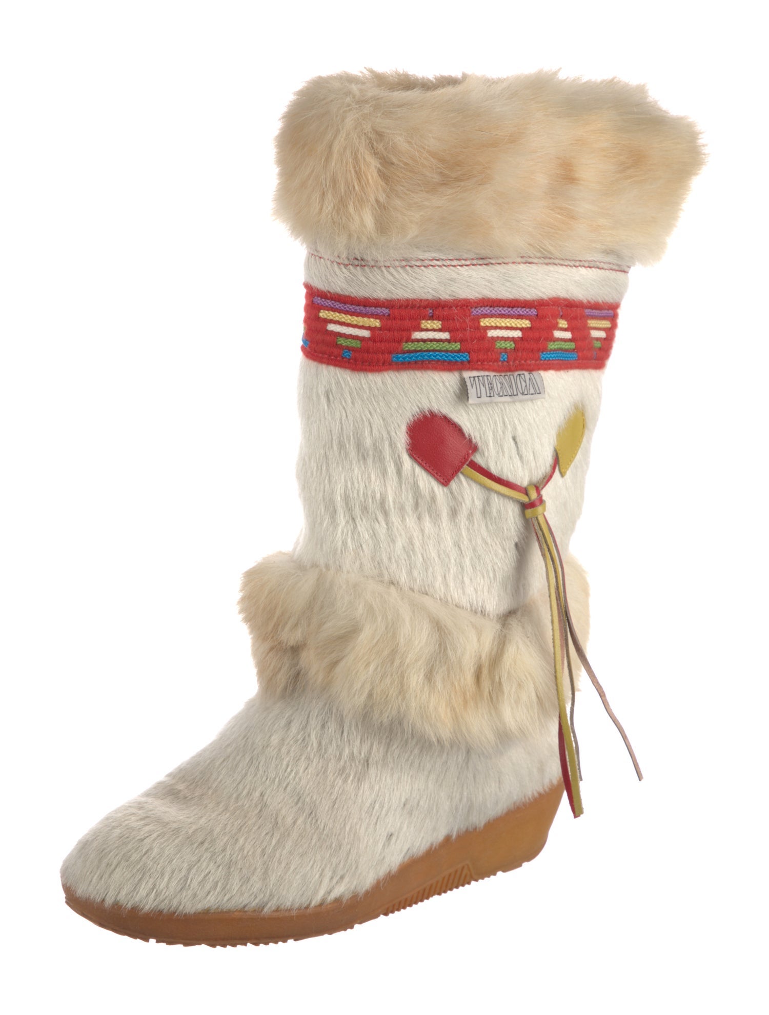 Tecnica Fur Patterned Boots