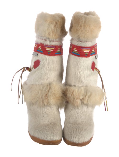 Tecnica Fur Patterned Boots