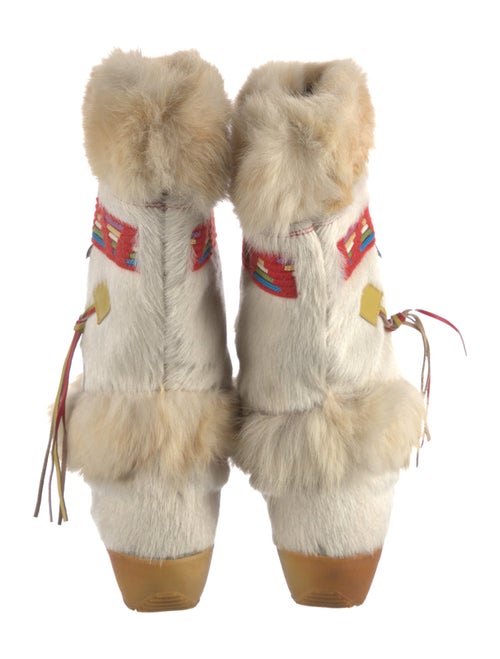 Tecnica Fur Patterned Boots