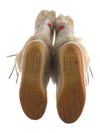 Tecnica Fur Patterned Boots