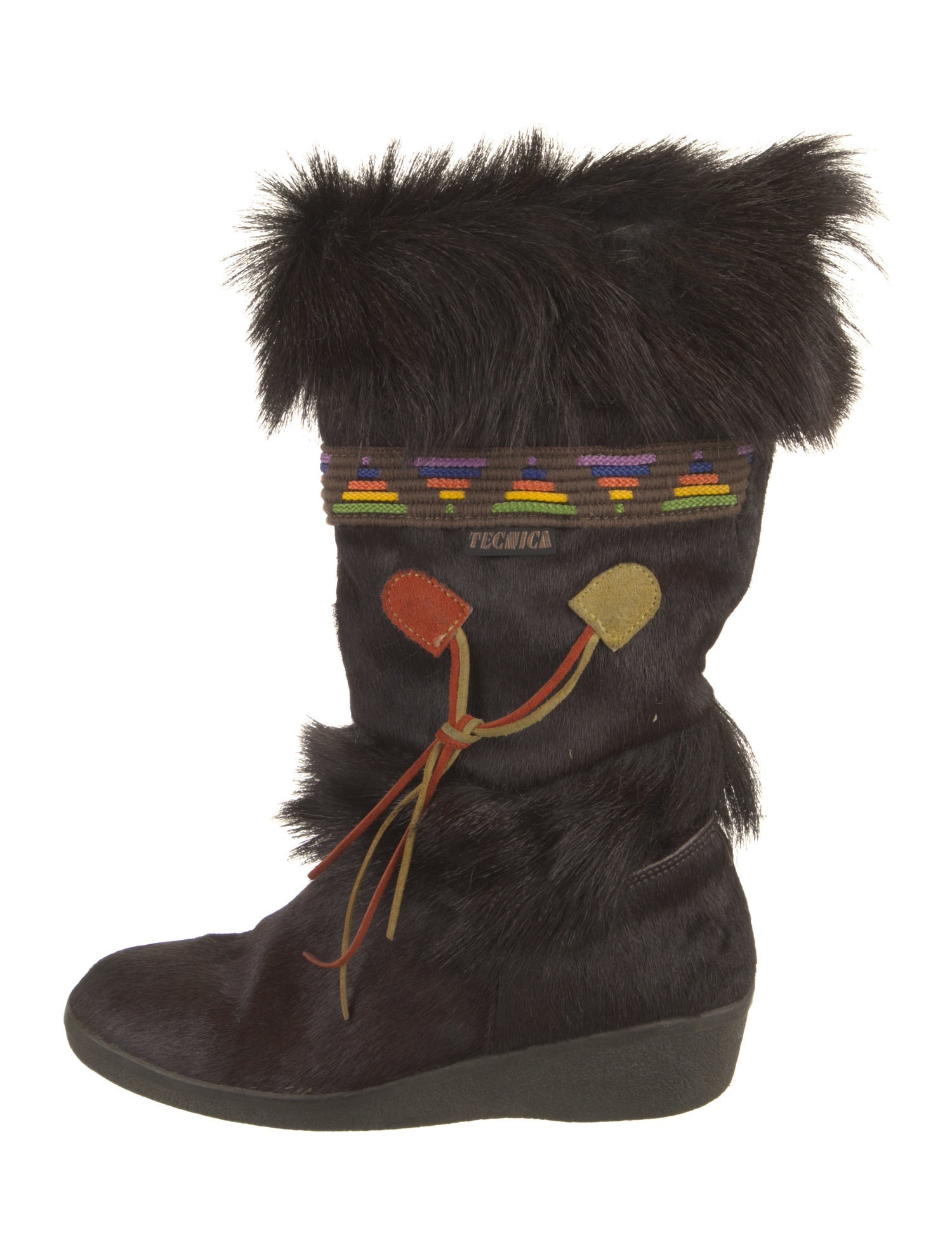 Tecnica Ponyhair Fur Trim Boots