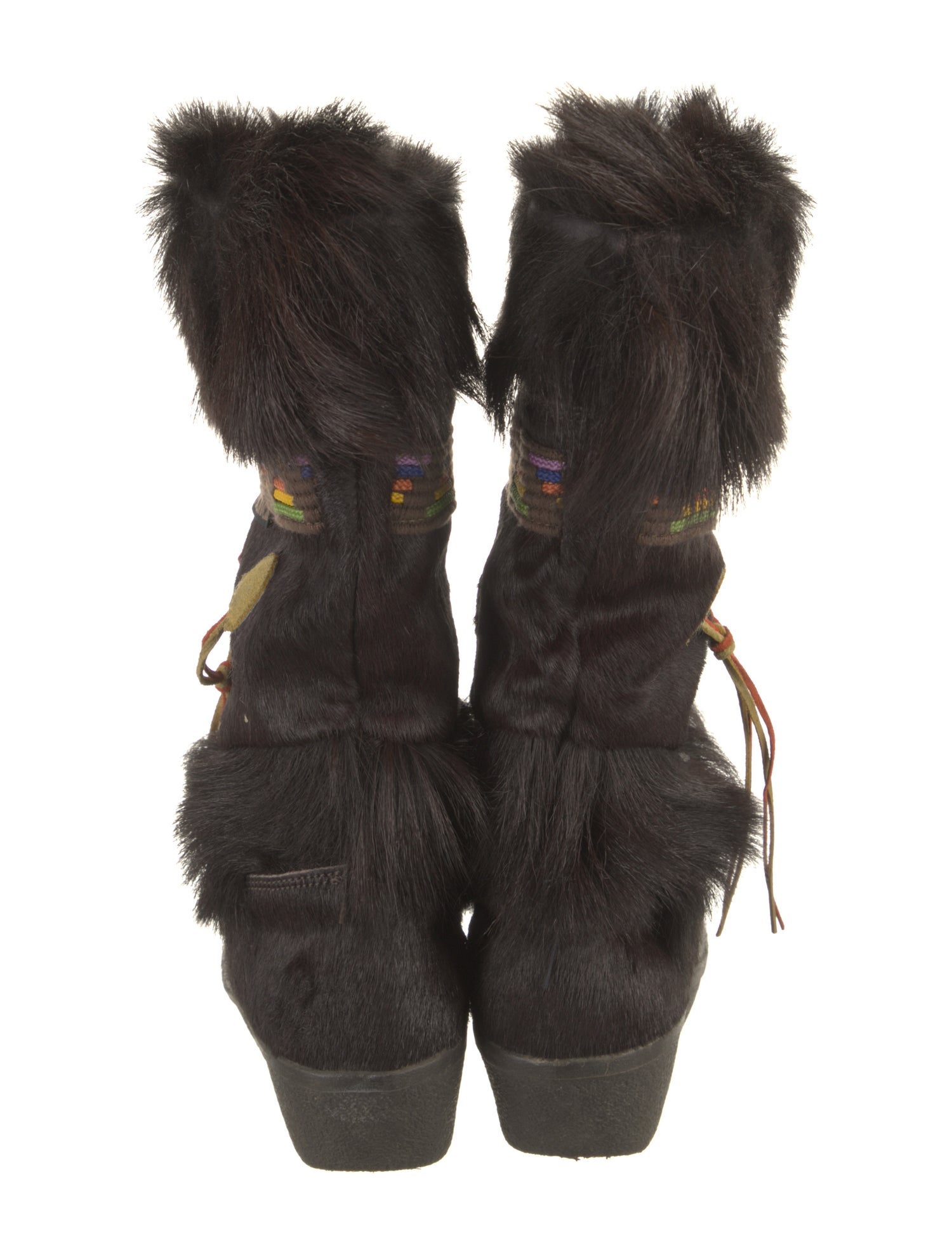 Tecnica Ponyhair Fur Trim Boots